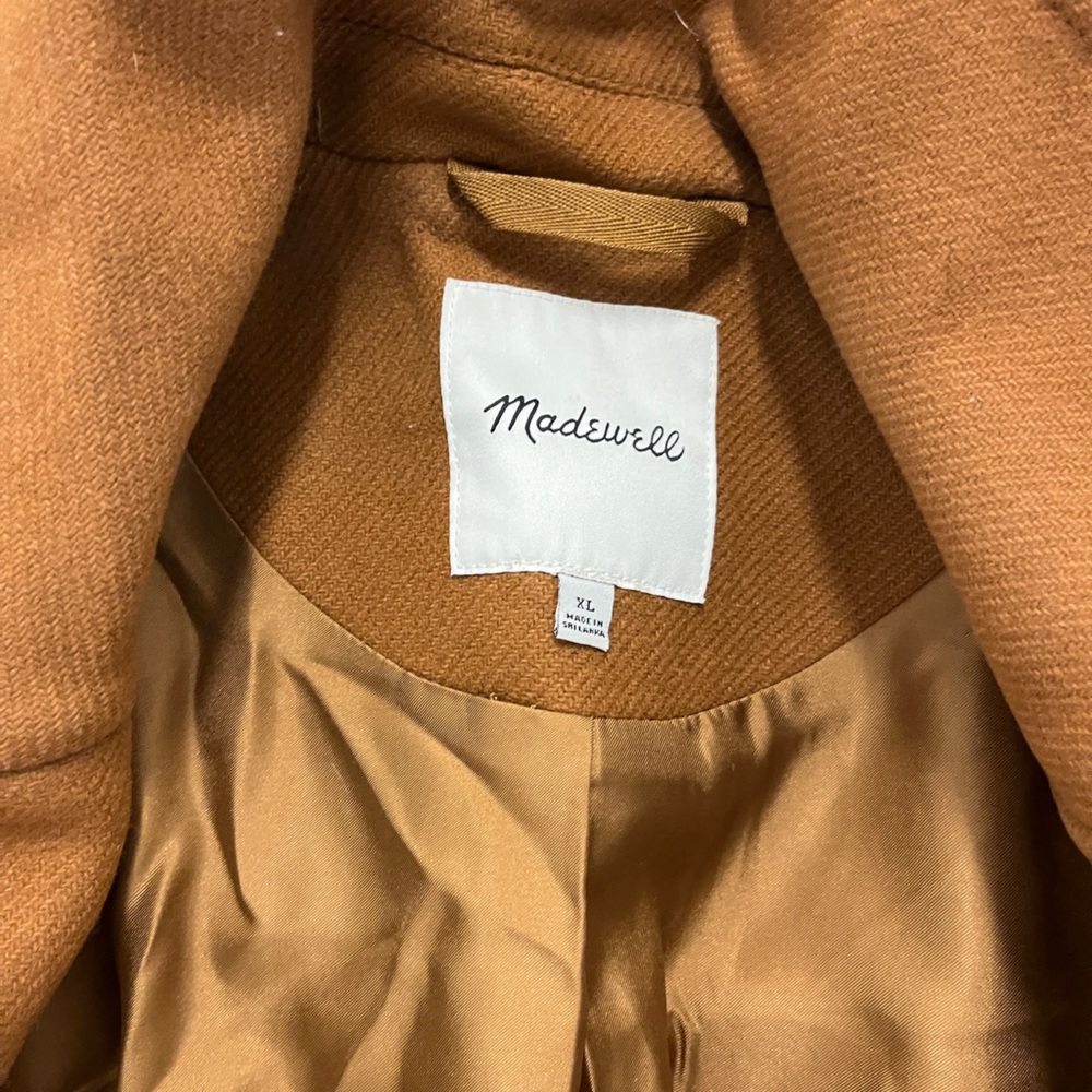 Averdon Coat in Insuluxe Fabric Size XL in Dried Cedar Melange color - Picture 5 of 6
